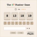 Play The 67 Number Game now!